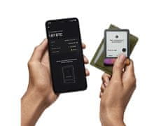 Ledger Ledger Flex s ključem za oporavak, novčanik za Bitcoin i ostale kriptovalute, ljubičasto-narančasti