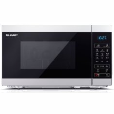 Sharp Mikrovalna pećnica 20l Digitalna ploča 800W Srebrna
