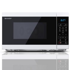 Sharp Mikrovalna pećnica 20l Digitalna ploča 800W Bijela