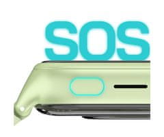 Manta STELIO JUNIOR dječji pametni sat, 4G LTE, SOS tipka, zelena (Pistacchio Green)