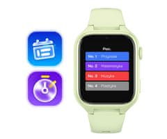 Manta STELIO JUNIOR dječji pametni sat, 4G LTE, SOS tipka, zelena (Pistacchio Green)