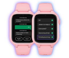 Manta STELIO JUNIOR dječji pametni sat, 4G LTE, SOS tipka, roza (puderasto ružičasta)