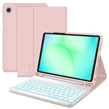 Tech-protect SC Pen Keyboard maskica s tipkovnicom za Samsung Galaxy Tab A9 Plus / A11 Plus 11'', ružičasta
