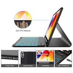 Tech-protect SC Pen Keyboard maskica s tipkovnicom za Xiaomi Poco Pad M1 / Redmi Pad 2 Pro 12.1'', crno