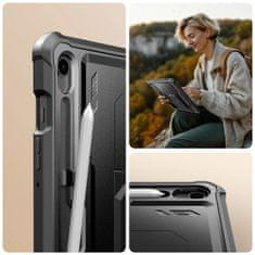 Tech-protect Kevlar maska za Samsung Galaxy Tab S9 11'' / S10 FE / S10 Lite 10.9'', crno