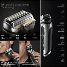 Braun Aparat za brijanje Series 9 PRO+, Wet & Dry, 9567cc, sa stanicom SmartCare 6 u 1
