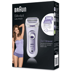 Braun Depilator Lady Shaver 5560, ljubičasti