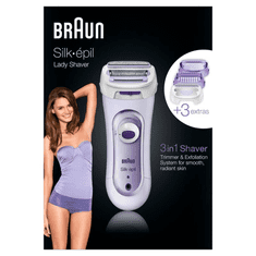 Braun Depilator Lady Shaver 5560, ljubičasti