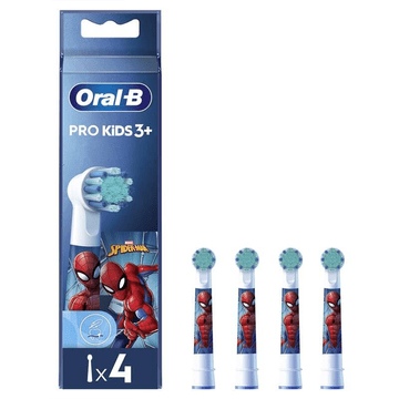 Oral-B iO Kids 6+ Marvel Spiderman, hlavice pro zubní kartáček - 4 ks