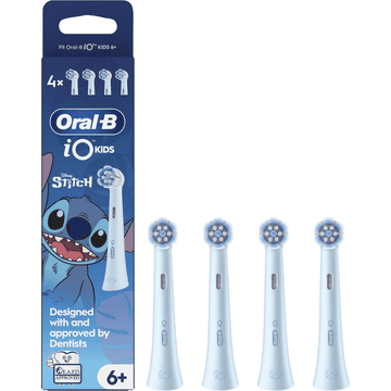 Oral-B iO Kids 6+ Disney Stitch, nastavci za zubnu četkicu – 4 kom