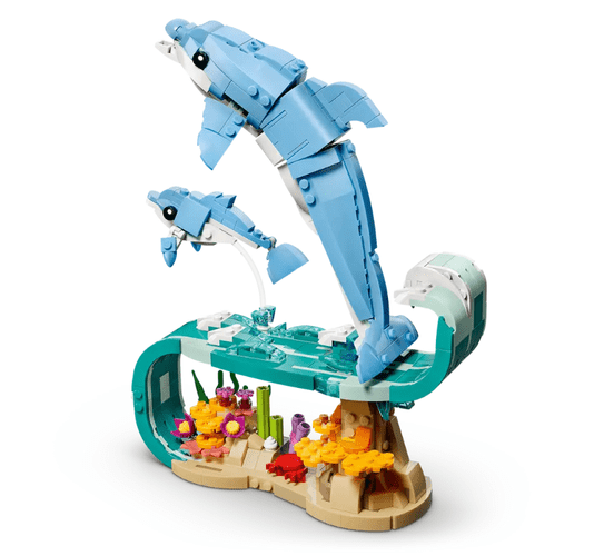 Tri modela: Dupini, Morski konjic, Rak