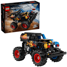 LEGO Technic 42219 Monster Jam™ Grave Digger™ Vatra i led