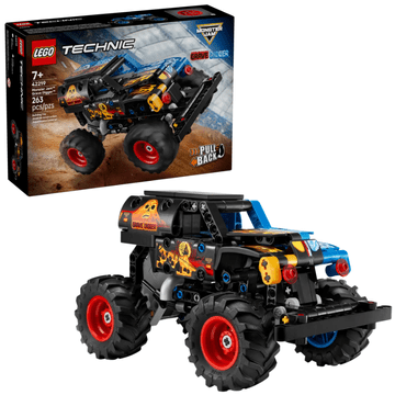 LEGO Technic 42219 Monster Jam™ Grave Digger™ Vatra i led