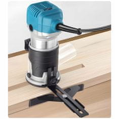 Dexxer Set stolne glodalice od 2000 W, glodalica 6-8 mm do 33 000 okretaja u minuti