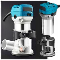 Dexxer Set stolne glodalice od 2000 W, glodalica 6-8 mm do 33 000 okretaja u minuti