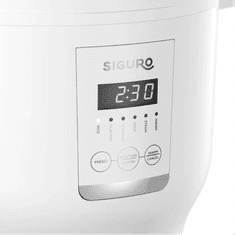 Siguro Kuhalo za rižu RC-R701W Rice Master Digital s nastavkom za kuhanje na pari