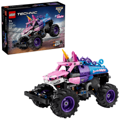 LEGO Technic 42220 Monster Jam™ Sparkle Smash™ s motorom na povlačenje
