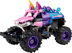 LEGO Technic 42220 Monster Jam™ Sparkle Smash™ s motorom na povlačenje