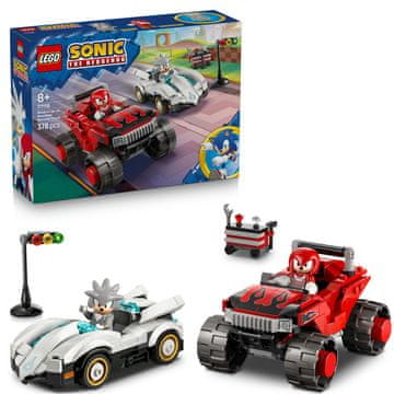 LEGO Sonic 77118 Silver's Car vs. Knuckles' Monster Truck