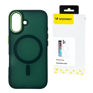 WOZINSKY Modna maskica za Samsung Galaxy S24 FE s MagSafeom - zelena