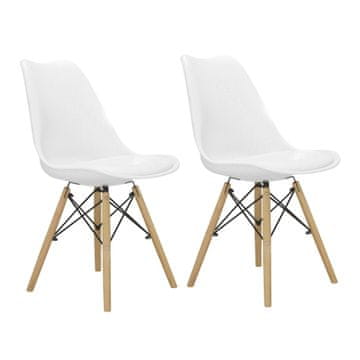 Aga 2x Blagovaonska stolica MR2035 Bijela