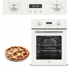 MPM Ugradbena pećnica 45-BO-22/W, 45cm, bijela