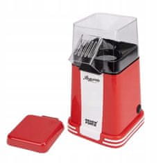 Dexxer Aparat za kokice na vrući zrak 1200 W, crveni