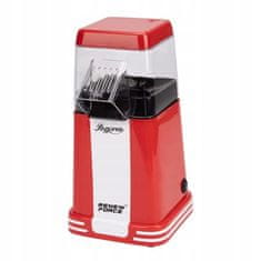 Dexxer Aparat za kokice na vrući zrak 1200 W, crveni