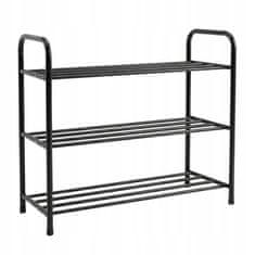 Dexxer Metalni stalak za cipele s organizatorom za cipele s 3 police