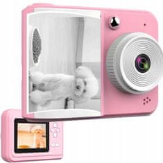 Dexxer Dječji LCD instant fotoaparat s printerom + 3 trake ružičaste boje