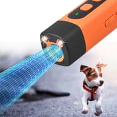 HARLEY® Ultrazvučni uređaj protiv lajanja i dresuru pasa, 25 kHz, domet 10 m, punjivi | WOOFSTOP