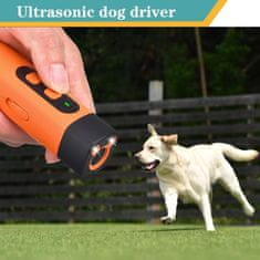 HARLEY® Ultrazvučni uređaj protiv lajanja i dresuru pasa, 25 kHz, domet 10 m, punjivi | WOOFSTOP