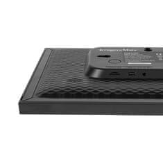 Krüger&Matz Digitalni okvir za fotografije osjetljiv na dodir Wi-Fi 10,1″ crni APP s LED RGB pozadinskim osvjetljenjem