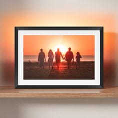 Krüger&Matz Digitalni okvir za fotografije osjetljiv na dodir Wi-Fi 10,1″ crni APP s LED RGB pozadinskim osvjetljenjem
