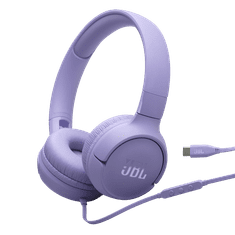 Tune 520C žičane slušalice, USB-C, Hi-Res Audio, mikrofon, ljubičaste (JBLT520CPUR)