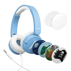 LAMAX SoundKid1 dječje žičane slušalice, ograničenje glasnoće 85 dB, plave (LXOHMSOKI01LA)