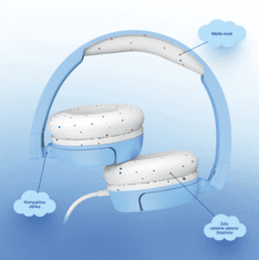 LAMAX SoundKid1 dječje žičane slušalice, ograničenje glasnoće 85 dB, plave (LXOHMSOKI01LA)