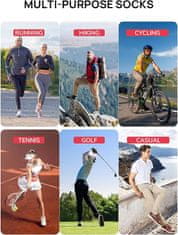 Nikcorp Kratke sportske čarape za trčanje od prozračnog pamuka s pojačanim potplatom bijele 43-46