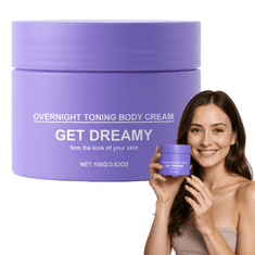 Nikcorp Dreamy Overnight Toning Whip noćna učvršćujuća krema za tijelo i regeneraciju kože, lagana tekstura, 100 g