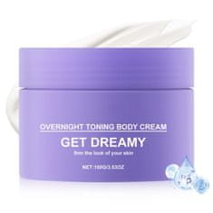 Nikcorp Dreamy Overnight Toning Whip noćna učvršćujuća krema za tijelo i regeneraciju kože, lagana tekstura, 100 g