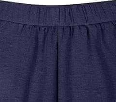 Nikcorp Elegantna ženska pamučna midi suknja lepršavog kroja, mekana i prozračna, tamnoplava XL