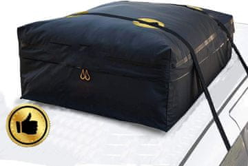 Nikcorp Sklopiva vodootporna krovna torba za auto 425L - Univerzalna prtljažna kutija za sva vozila 95x95x46cm