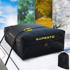Nikcorp Sklopiva vodootporna krovna torba za auto 425L - Univerzalna prtljažna kutija za sva vozila 95x95x46cm