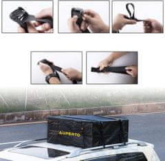 Nikcorp Sklopiva vodootporna krovna torba za auto 425L - Univerzalna prtljažna kutija za sva vozila 95x95x46cm