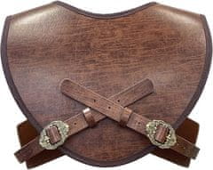 Nikcorp HiiFeuer Fenrir Vegvisir vikinški prsni oklop od PU kože za cosplay i LARP, podesiva veličina, reljefni uzorak