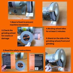 Nikcorp Brusna ploča zeleni silicijev karbid za stolne brusilice 200x25x16 mm za tvrdi metal i keramiku