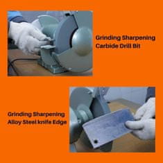 Nikcorp Brusna ploča zeleni silicijev karbid za stolne brusilice 200x25x16 mm za tvrdi metal i keramiku