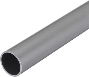 Nikcorp Kruta PVC cijev 32 mm, unutarnji fi 28 mm, dužina 0,5 m, svijetlosiva - za vodu, akvarij i zaštitu kabela