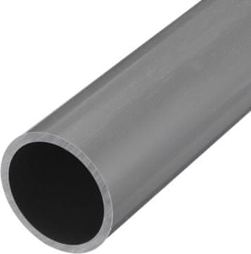 Nikcorp Univerzalna okrugla PVC cijev 63,8 mm 0,5 m svijetlosiva - vodovodna, kabelska i ventilacijska kruta cijev