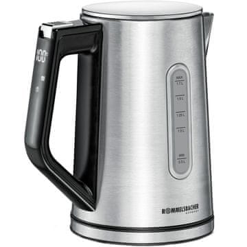 Rommelsbacher Kuhalo za vodu od nehrđajućeg čelika Postavke temperature